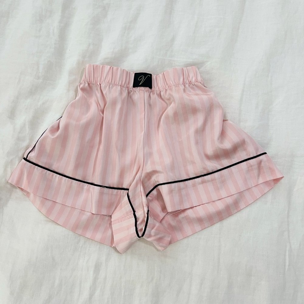 Victoria's Secret Satin High Waist Sleep Shorts